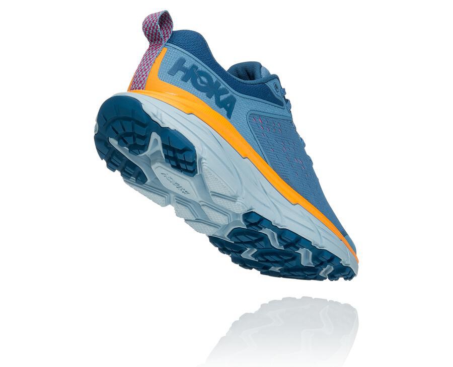 Tenis Trail Hoka One One Feminino Azuis - Challenger Atr 6 - 614-OFSTRQ